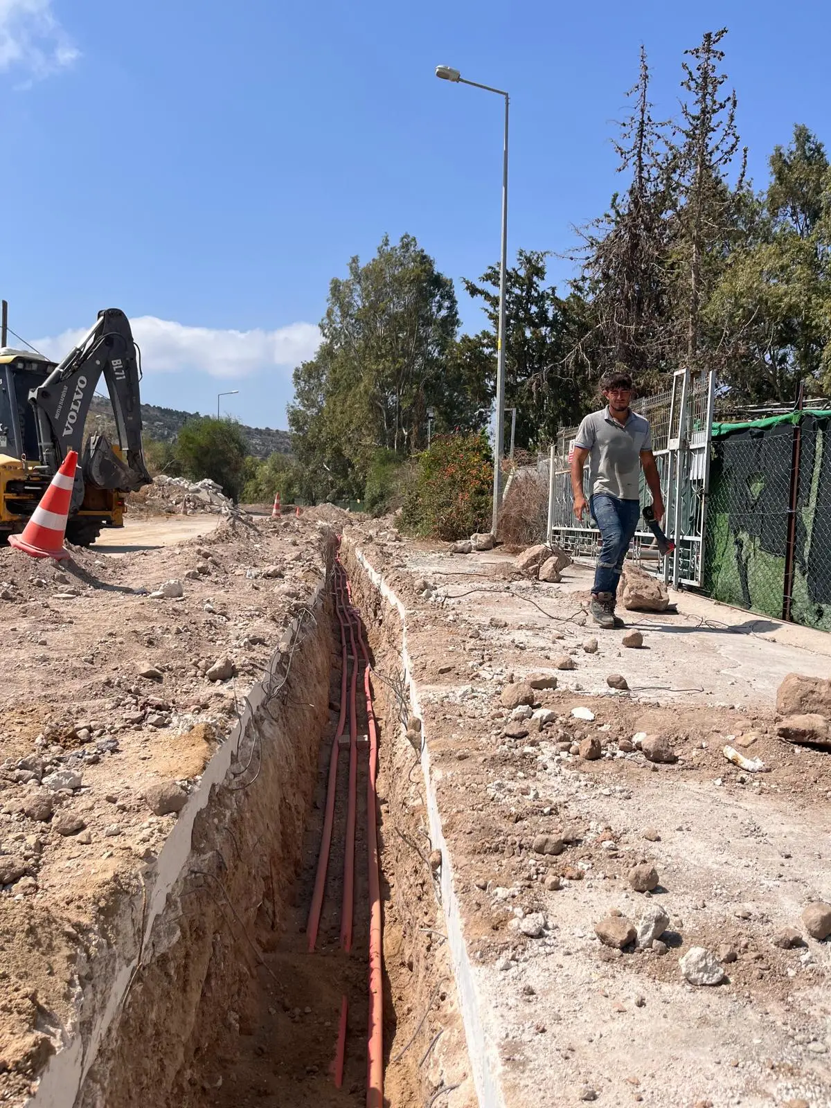 Elektrik kablo altyapısı ve kanal çalışmaları